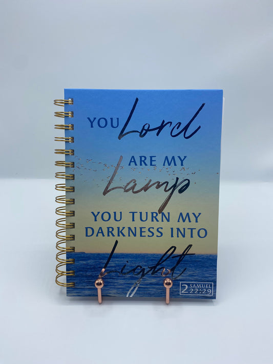 You Lord Are My Lamp Hardcover Notebook