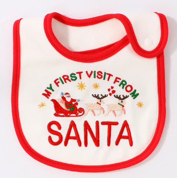 MIV Christmas Baby Bibs