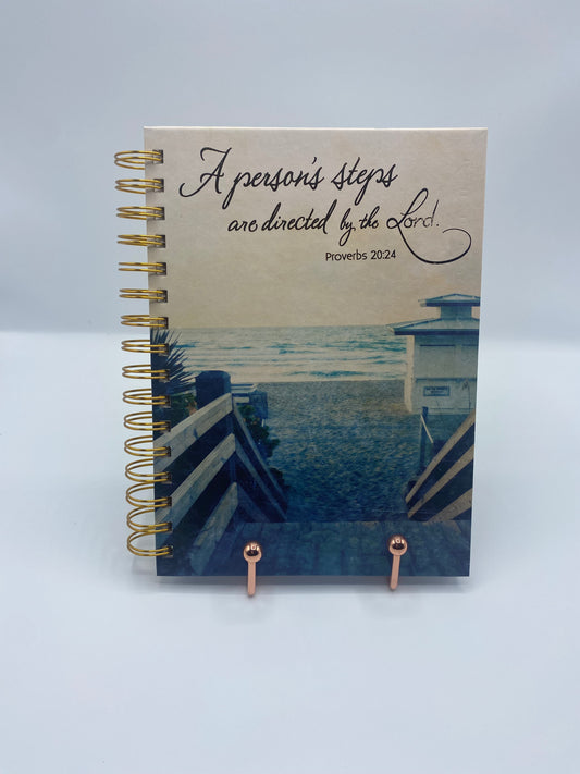 A Person’s Steps Hardcover Notebook