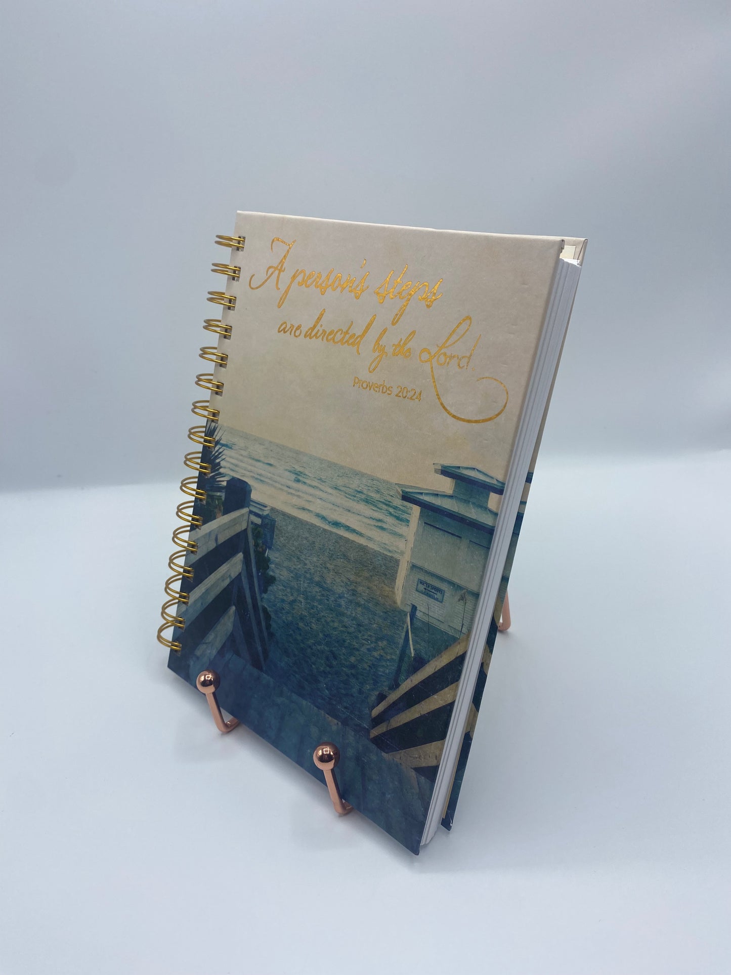 A Person’s Steps Hardcover Notebook