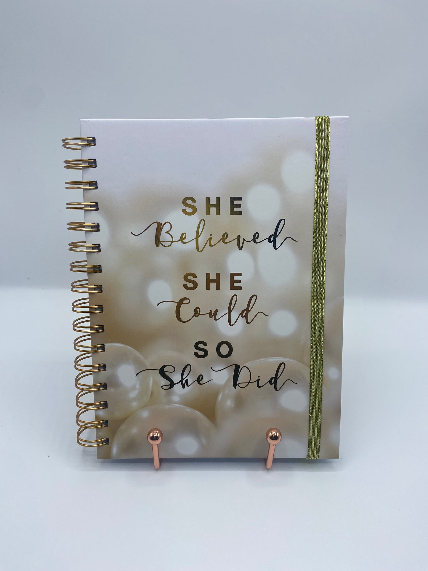 She Believed Hardcover Notebook