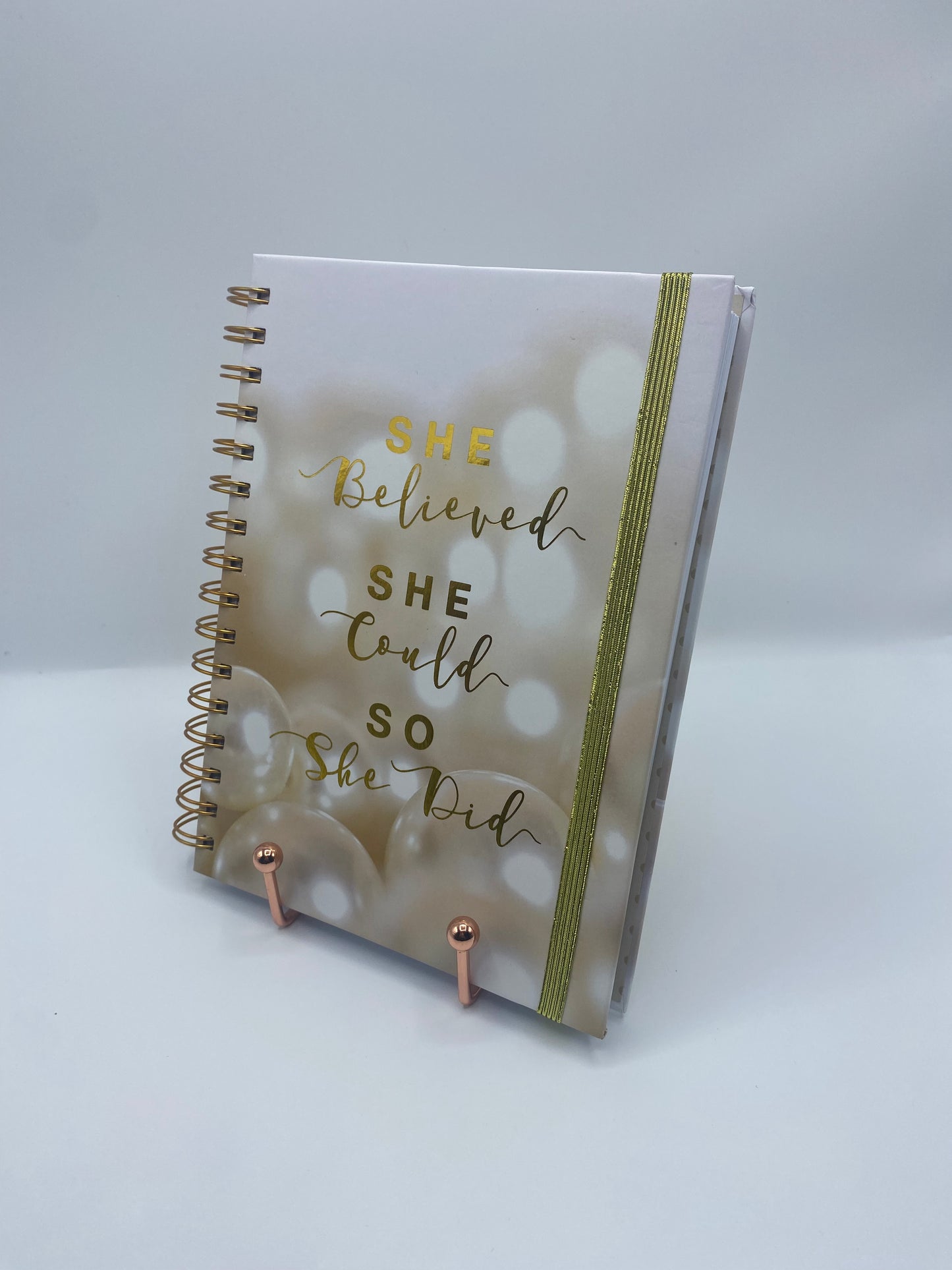 She Believed Hardcover Notebook