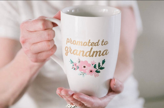 Promoted To Grandma Mug (large)