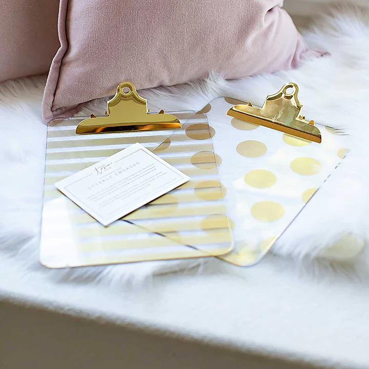 Glam Gold Clipboard