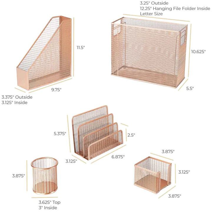 Desk Organizer Set 5 PCS