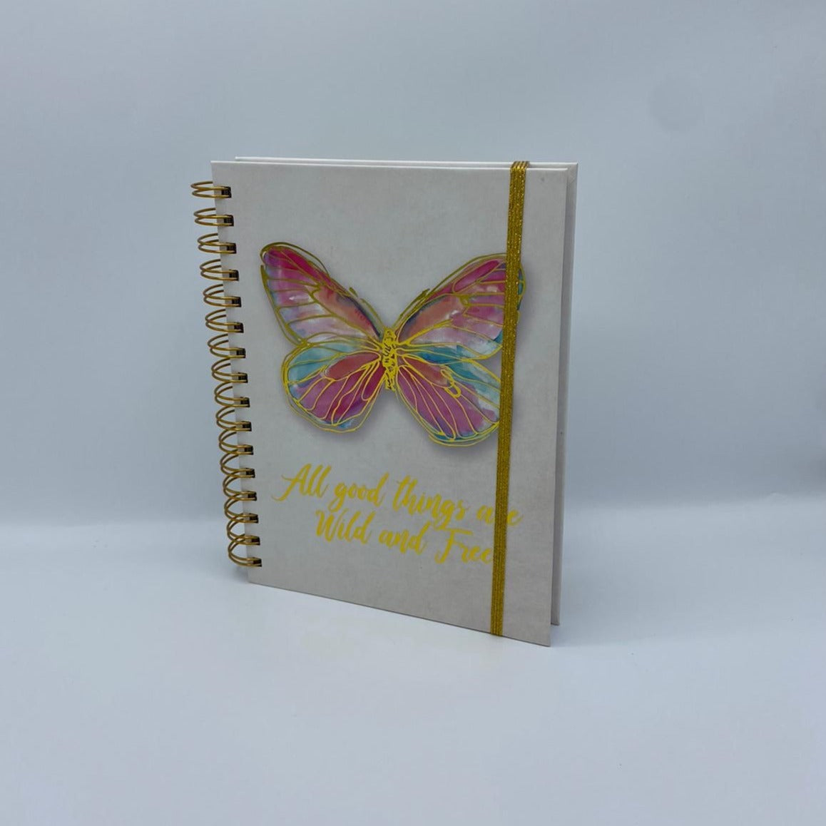 All Good Things Are Wild And Free Hardcover Notebook