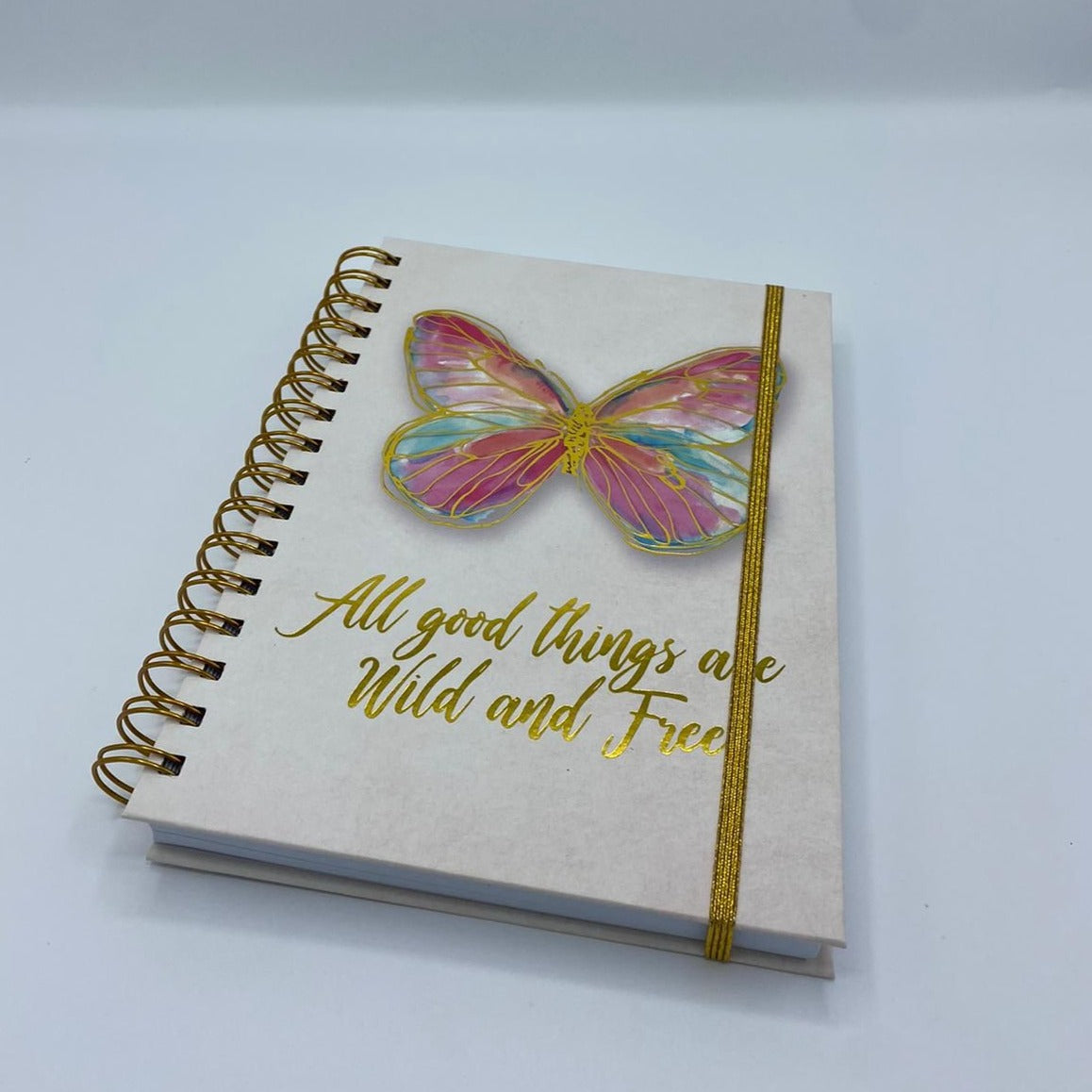 All Good Things Are Wild And Free Hardcover Notebook