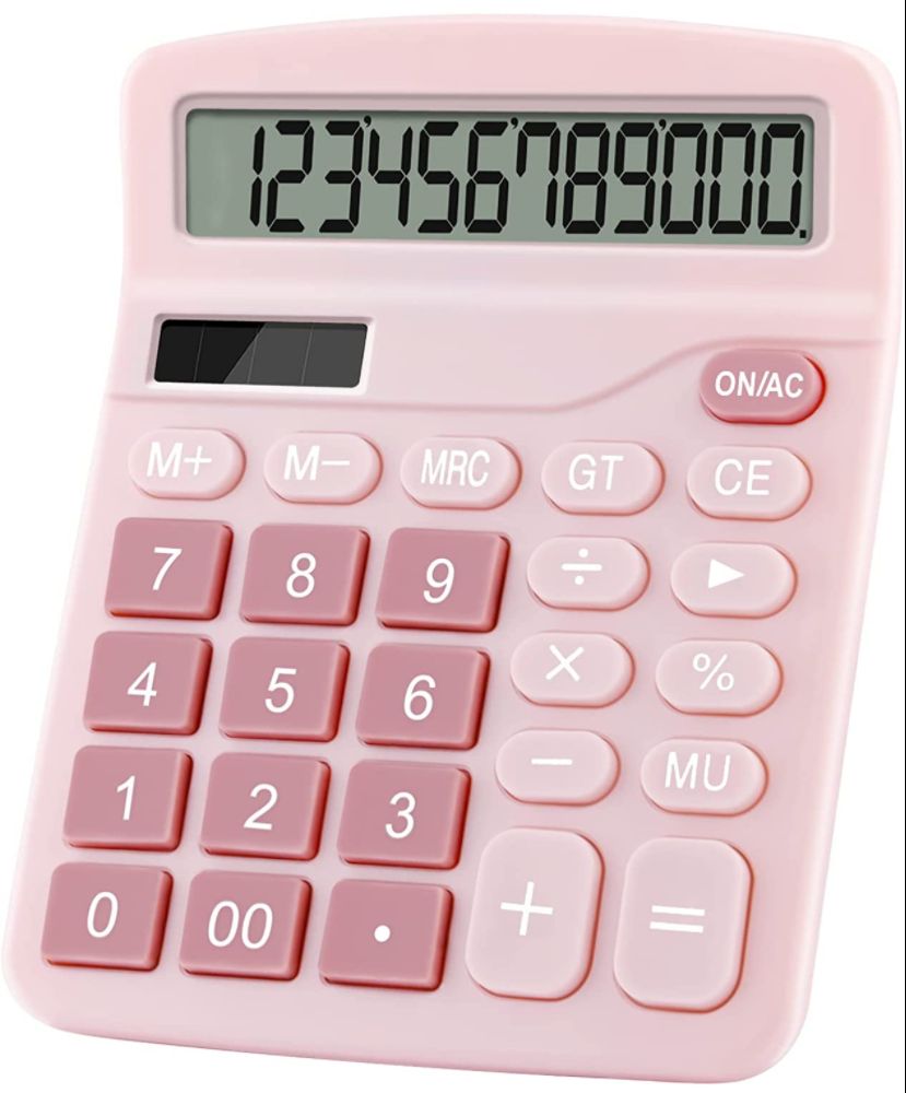 My Pretty Pink Calculator