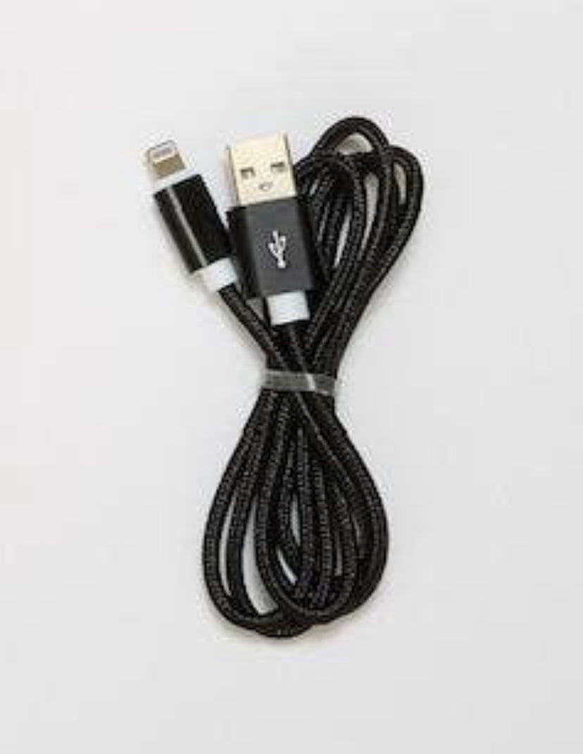 Black IPhone Charger