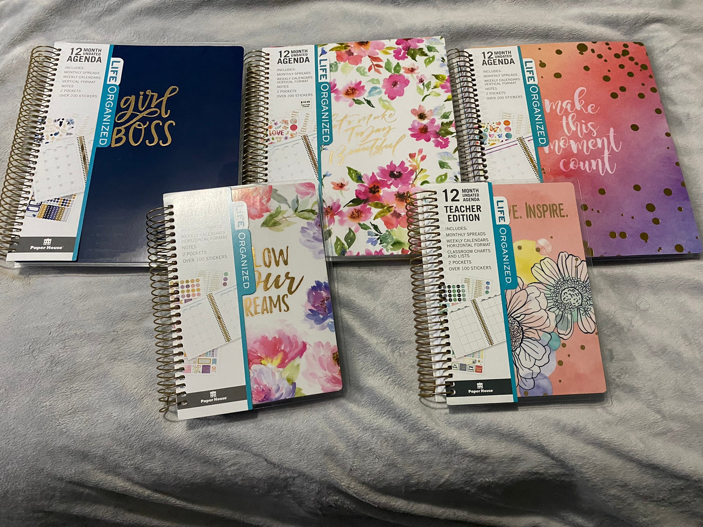 Girl Boss Undated Planner