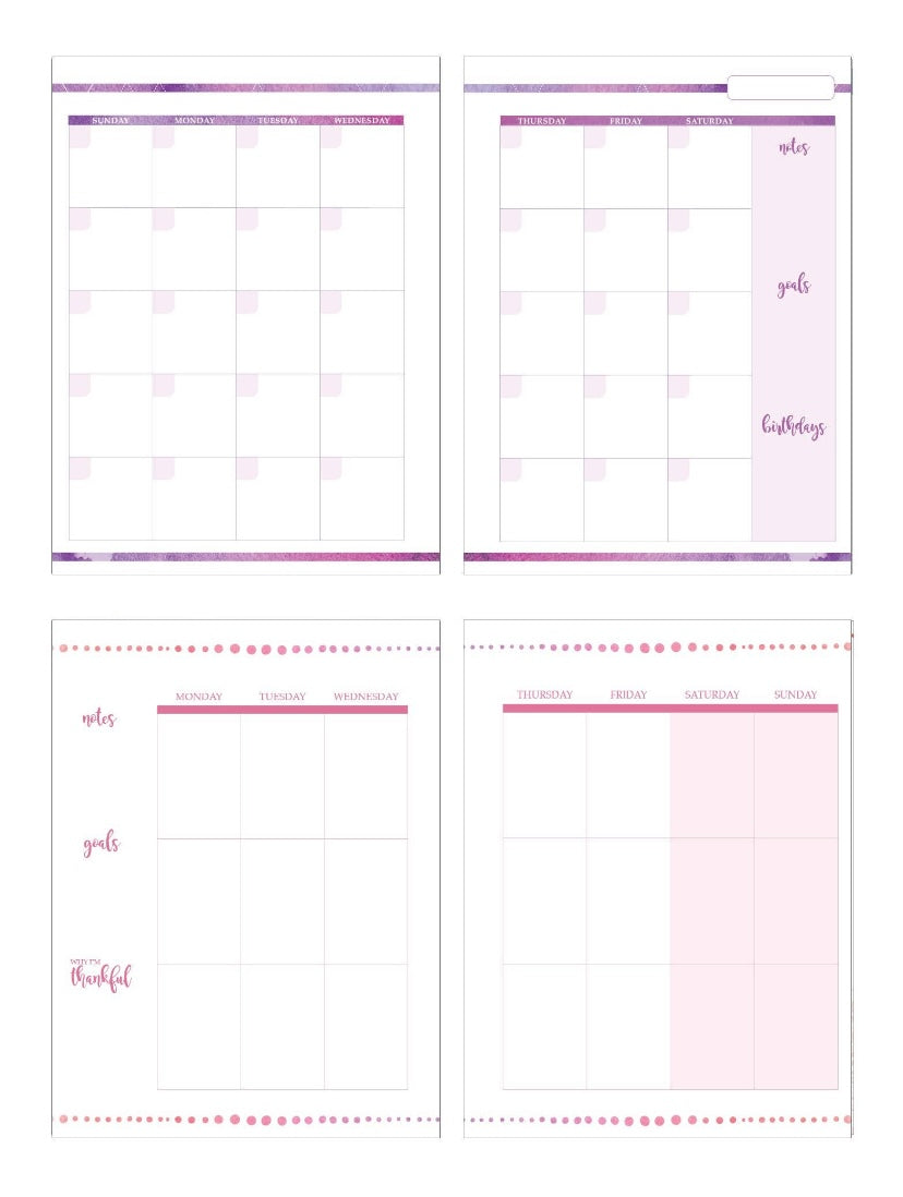 Make This Moment Count Undated Planner